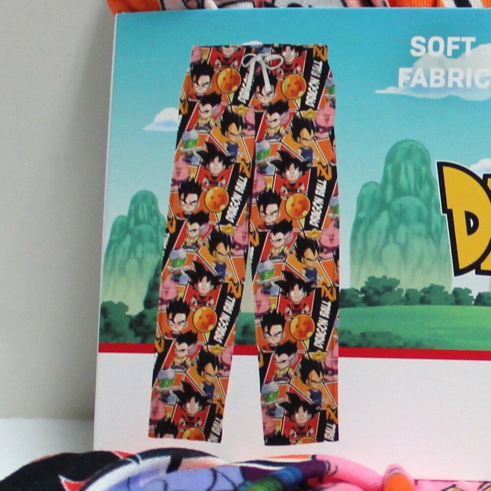 Men's New With Tags 2XL 44 - 46 Dragonball Z Graphic Sleep Pants With Pockets